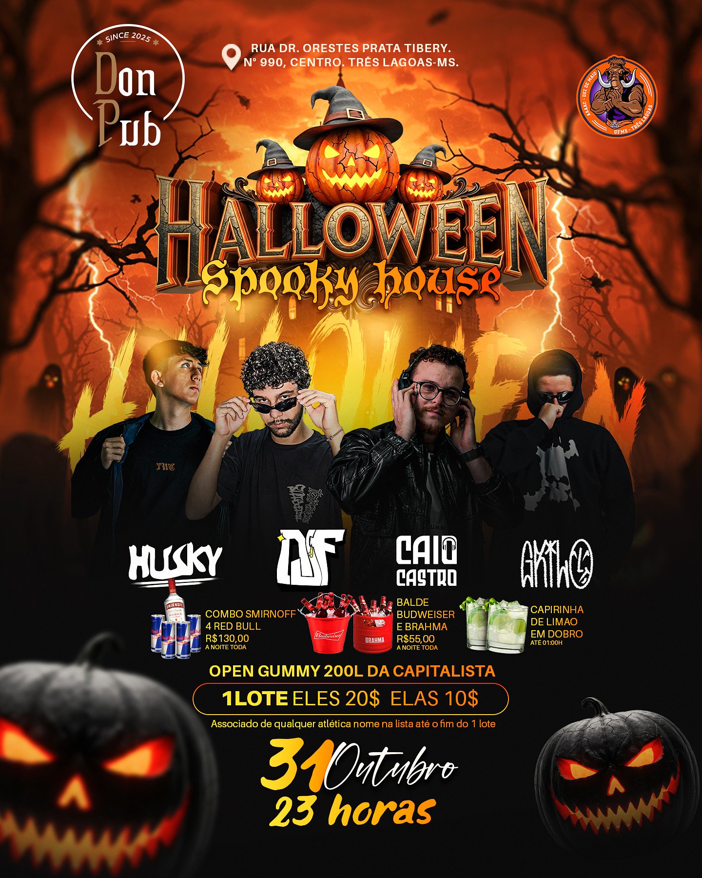 HALLOWEEN SPOOKY HOUSE  DON PUB 